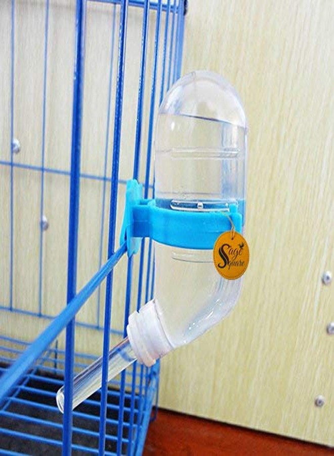 Sage Square Vacuum Leak Proof Water Bottle for Hamster/Dwarf/Gerbil/Mice/Guinea Pig/Ferret/Rabbit (60 ml, Blue) - Image 3